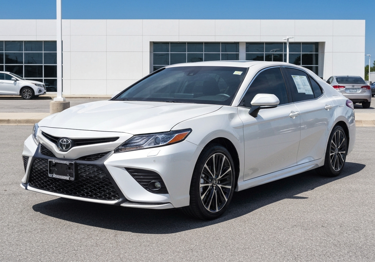 2025 Toyota Camry XSE at dealership