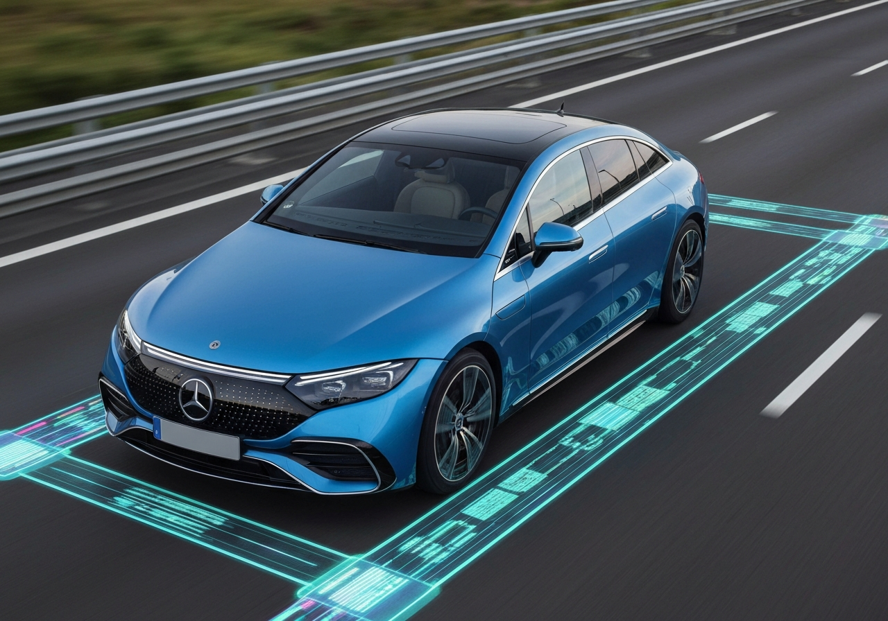 2025 Mercedes-Benz EQS autonomous driving
